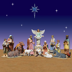 Life size Nativity Set