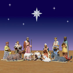 Lifesize Nativity