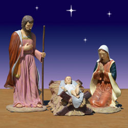 Outdoor Holy Family