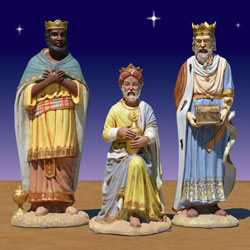 Life size Wisemen