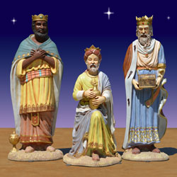 Life Size Three Wisemen