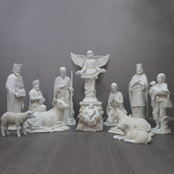 Life Size Ivory Nativity