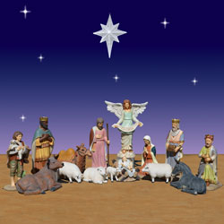 Christmas Nativity scene