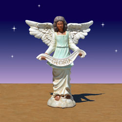 40 inch scale black Angel of Gloria