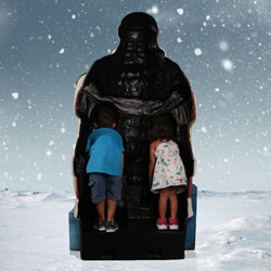 Happy Holidays photo op