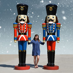 Outdoor Nutcrackers