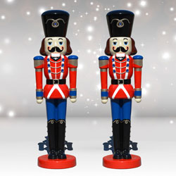 Nutcracker statues