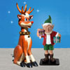 Reindeer and Elf