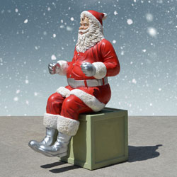 Sitting Santa