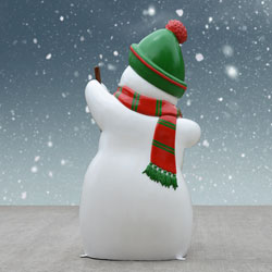 Fiberglass Snowman
