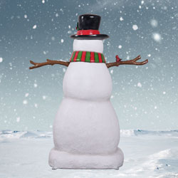 Lifesize Snowman