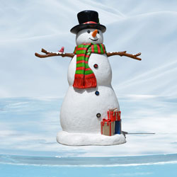 6 foot Snowman