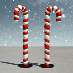 Candy Cane Pair