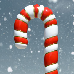 Top of Candy Cane