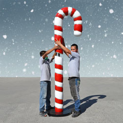 Giant Candy Canes