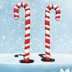 Huge Candy Cane