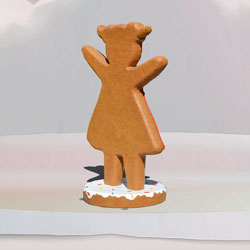 Gingerbread Statue
