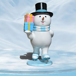 Outdoor Snowman