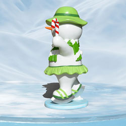 Outdoor Snowman