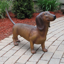 Fiberglass Dog Statue