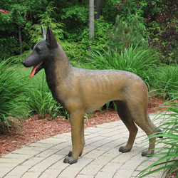 Fiberglass Dog Statue