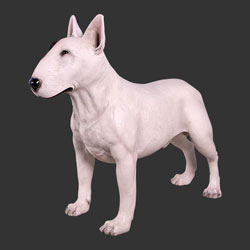 Bull Terrier Statue