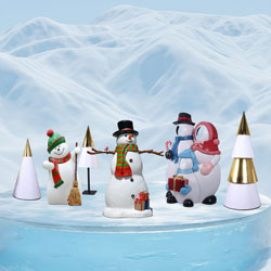 Snowman display