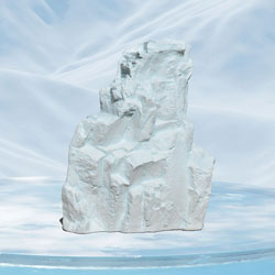 Outdoor Snow Rock
