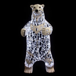 Fiberglass Polar Bear