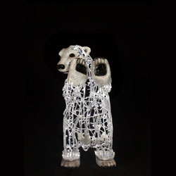 Lighted Polar Bear Cub