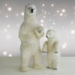 Life size Polar bears