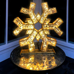 Lighted Snowflake