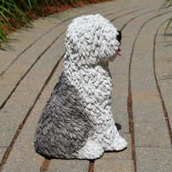 Old English sheepdog figurine