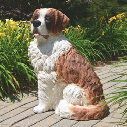 St Bernard figurine