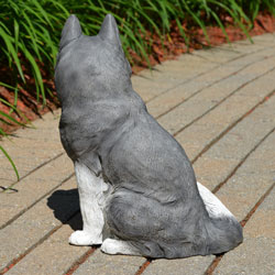 Dog statue