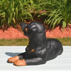 Puppy statue