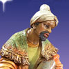 Close up of Artisan King Balthazar by Joseph's Studio